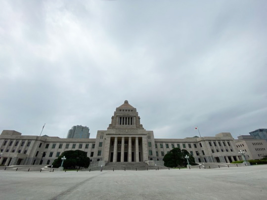 日本の国会議事堂のイメージ