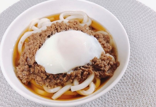 ののこさんの肉うどん