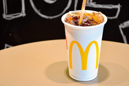 マクドナルドとコカ・コーラのイメージ
