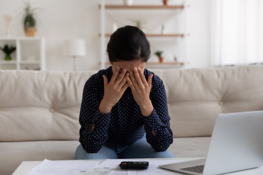 手当金を受け取れないイメージ