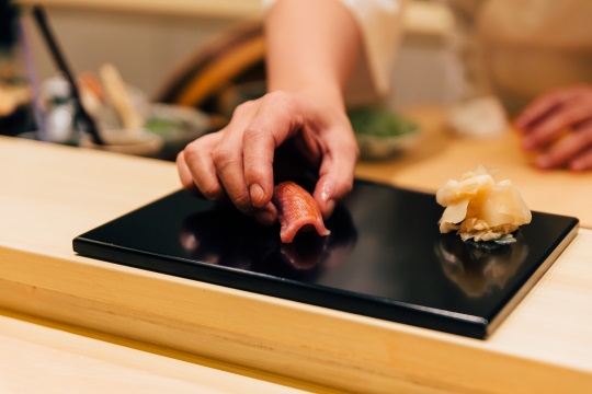 お寿司屋の画像